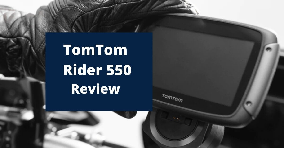 TomTom Rider 550 Review - it the motorcycle sat nav?